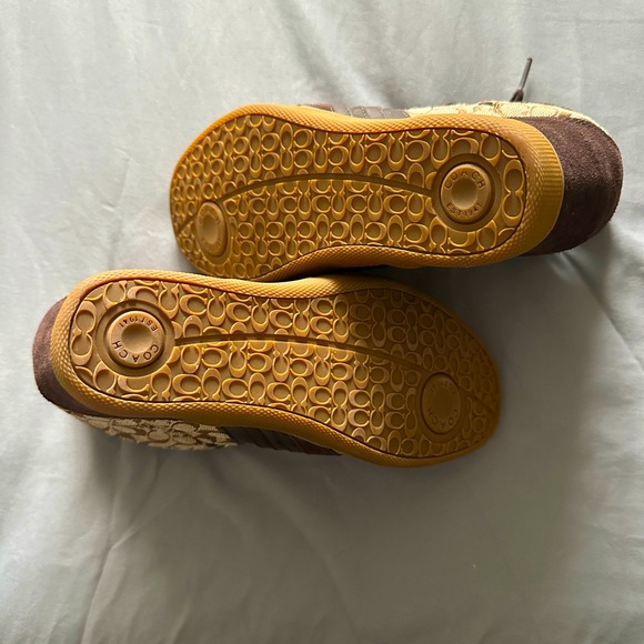 EUC COACH wedge sneakers - Picture 3 of 7